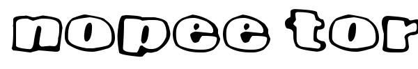 Nopee Torstai font preview